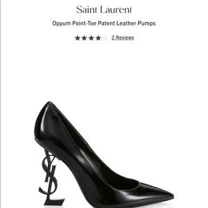 Opyum leather point toe YSL pumps